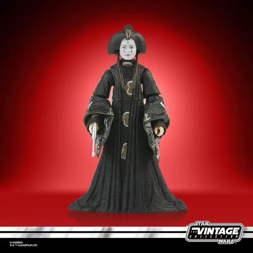 Vista 4 de STAR WARS The Vintage Collection Queen Amidala Toy - Figura de amenaza fantasma a escala de 3.75 pulgadas, juguetes para niños a partir de 4 años