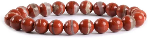Vista 48 de Justinstones Gem - Pulsera elástica de cuentas redondas de piedras semipreciosas de 8 mm, unisex, de 17.78 cm Turmalina negra de grado A