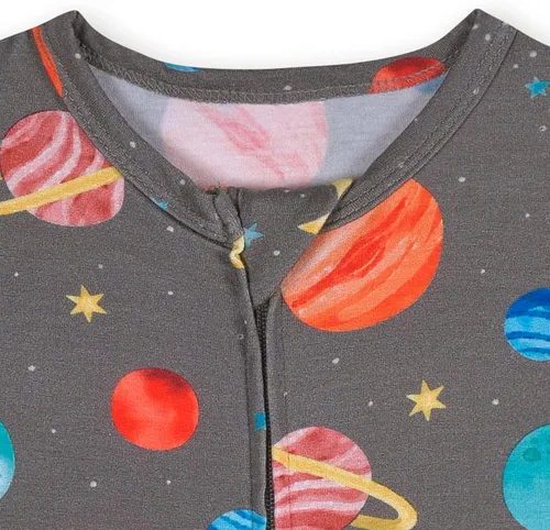 Vista 3 de Gerber Mameluco unisex de manga corta suave con viscosa hecho de eucalipto