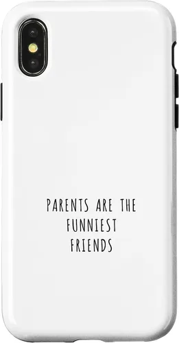 Vista 5 de iPhone 16 Parents are the funniest friends Case