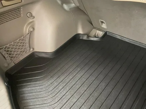 Vista 5 de Tapete de maletero para Honda CR-V 2012-2016 – Alfombrillas resistentes a la intemperie para automóviles con borde elevado – Alfombrilla