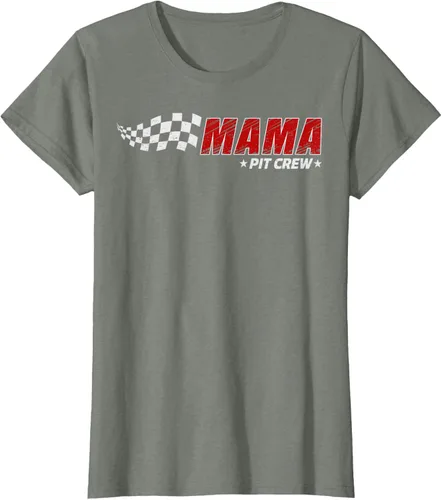 Vista 17 de Mama Pit Crew Race Car Birthday Family Matching Pit Crew Camiseta