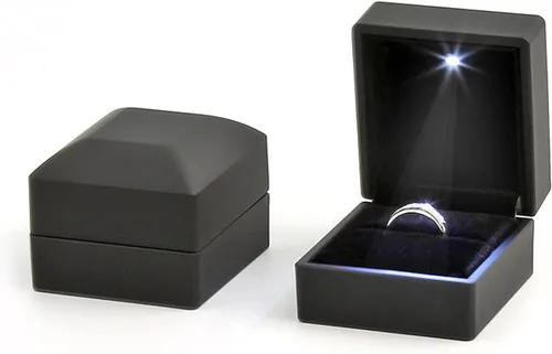 Vista 7 de Anillo de boda de tungsteno dorado y negro personalizado para parejas, juego de 2 grabados personalizados gratis - Se envía desde Estados Unidos