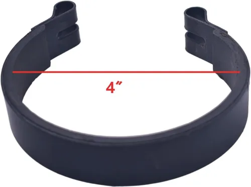 Vista 2 de Go Kart Mini Bike - Banda de freno de 4 pulgadas con pasador para tambor de 4 pulgadas, compatible con Go Cart ATV Mini Bike Brake Drum