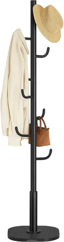 Vista 8 de SONGMICS HOME Perchero en forma de cactus, perchero independiente, perchero con 8 ganchos resistentes, con extremos curvos, para ropa, sombreros