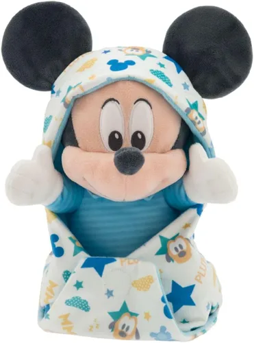 Vista 9 de Disney Store Colección Unisex para Niños Bebés: Peluche de Ángel en Pañal con Características Detalladas de Felpa - Juguete Suave Oficial - Animales