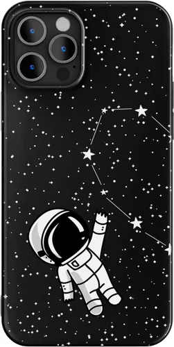 Vista 2 de Compatible con iPhone SE 2022 2020 3. 2. Generación - iPhone 7 - iPhone 8 para Paare, mejor freunde, niedliche Astronauten, Ihre Freundschaft