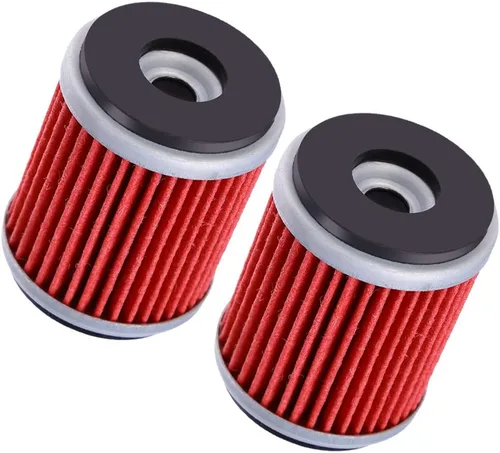 Vista 7 de 5 piezas 1S4-E3440-00 HF140 Filtros de aceite, Reemplazo para Yamaha YFZ450R 2009-2024 YZ450F WR250F WR450F 2009-2025, Reemplaza 38B-E3440-00