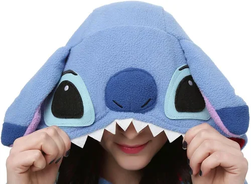 Vista 7 de URRCFIO Adult Onesie Animal Pajamas Unisex Christmas Costume Stich Onsie Pajama Anime