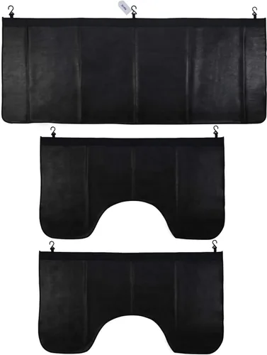 Vista 9 de RUPSE 3 protectores de guardabarros para mecánicos, alfombrillas de cuero de microfibra para guardabarros de automóvil, alfombrilla protectora
