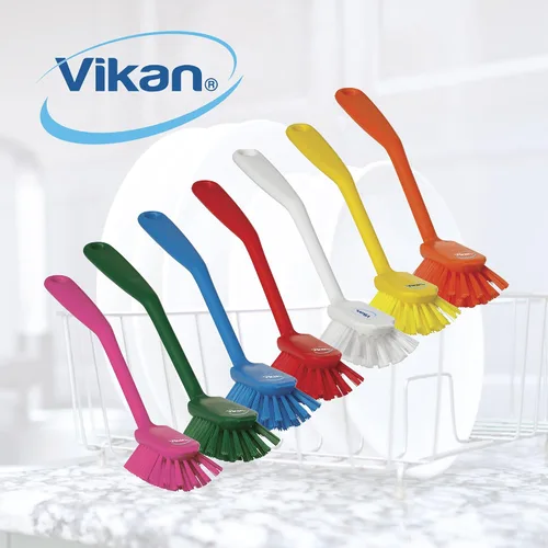 Vista 7 de Vikan 42372 Cepillo, plato, raspar borde, mediano, 11 ", PP/PBT, verde