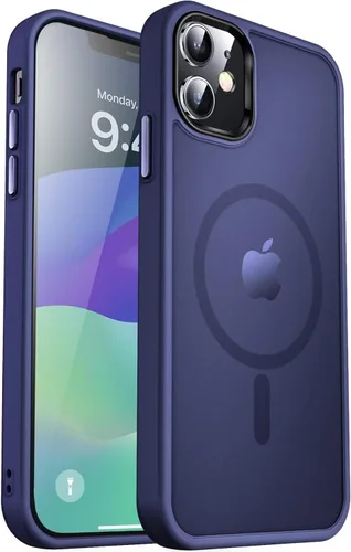 Vista 44 de MOCCA - Funda magnética resistente para iPhone XR de 6.1 pulgadas, compatible con MagSafe, funda con protección contra caídas de grado militar