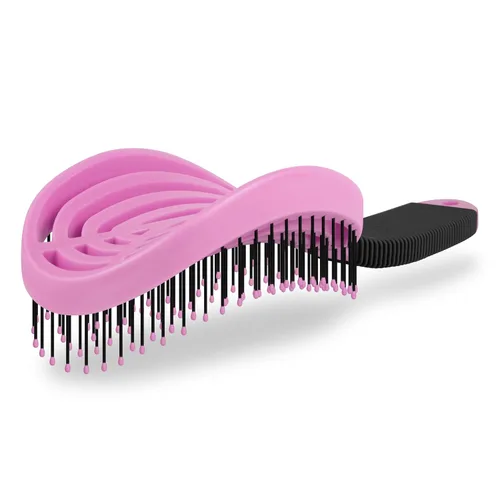 Vista 10 de NuWay® DoubleC PRO® - Cepillo patentado para el cuidado del cuero cabelludo, diseño de doble curva para masaje del cuero cabelludo