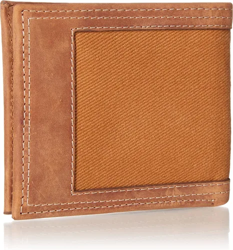 Vista 3 de WOLVERINE Men's Bifold Leather and Canvas Wallets