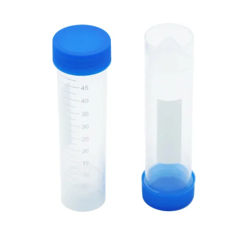 Vista 2 de 30pcs 1.7 fl oz botella de plástico botella vial contenedor de almacenamiento tubos con tapas Botellas vacías de almacenamiento con tapones
