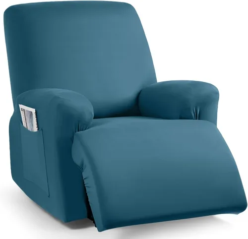 Vista 34 de TAOCOCO Fundas Elásticas para Sillones Reclinables de 3 Piezas Fundas Sólidas para Muebles Funda para Sillón Reclinable Fundas Deslizables