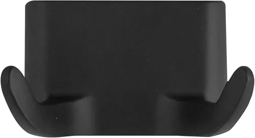 Vista 2 de Design House 544593 Millbridge Gancho Doble para Batas Resistente de Montaje en Pared Hardware de Baño Negro Mate