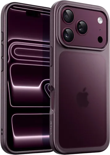 Vista 20 de JETech Funda mate para iPhone 17, color negro