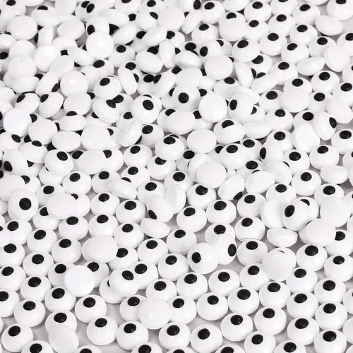 Vista 16 de Gránulos de globo ocular sangriento para decoración de pasteles, huesos de perro rojos, chispas comestibles de caramelo para decoración de cupcakes