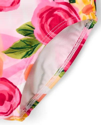 Vista 3 de Gymboree Bañador de una pieza para niñas y bebés Amalfi Floral