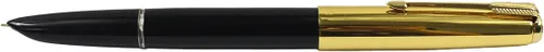 Vista 5 de Gullor Pluma Estilográfica Extra Light Golden Cap - Negro