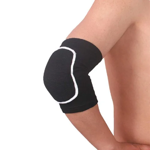 Vista 9 de Coderas de voleibol para mujer, protector de codo en tándem para mujer, coderas acolchadas para béisbol, muay thai, lacrosse, sóftbol, mangas