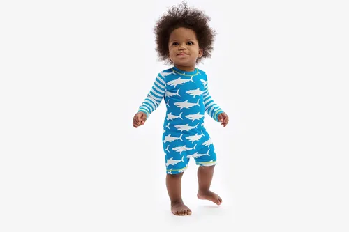Vista 5 de Hatley Baby-Boys One Piece Rashguard Swimsuit