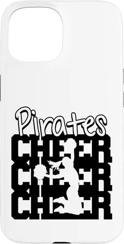 Vista 6 de Pirates Cheer Back to School Cheerleading Spirit Case for iPhone 16
