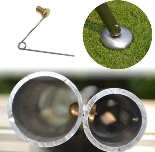 Vista 5 de Clips de resorte de paleta para kayak, clips de poste de tienda, clip de resorte de botón de presión, clips sólidos de resorte de un solo botón
