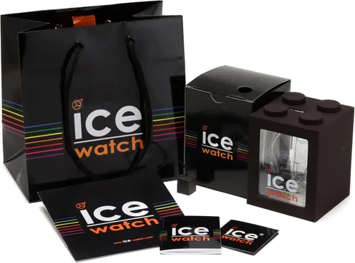 Vista 3 de Ice CTKCBS10 - Esfera de chocolate oscuro con reloj para hombre, Movimiento de cuarzo