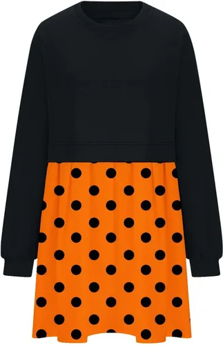 Vista 4 de Vestidos cóctel Mujer 2023 2024 Manga Larga Color sólido Vestido con dobladillo fluido Vestidos Cortos ahumados