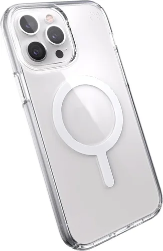 Vista 2 de Speck iPhone 13 Pro Max Presidio Perfect Clear + MS Clear/Clear Presidio Perfect-Clear, funda, Apple, iPhone 13 Pro Max, 17, 141750-5085, Claro