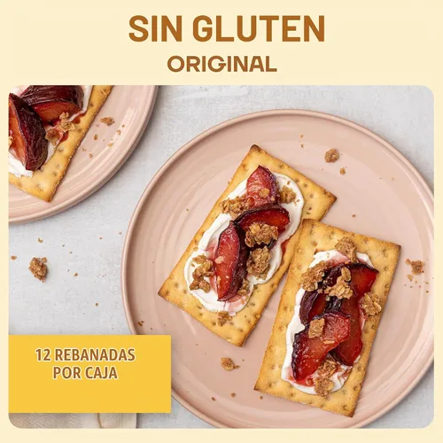 Vista 3 de Wasa Pan crujiente original sin gluten, 5.4 onzas (paquete de 10)