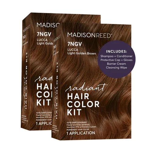 Vista 85 de Madison Reed - Kit de tinte radiante para el cabello, tinte permanente para el cabello, 100 % cobertura de canas, sin amoníaco, negro Parma 2.5NNN