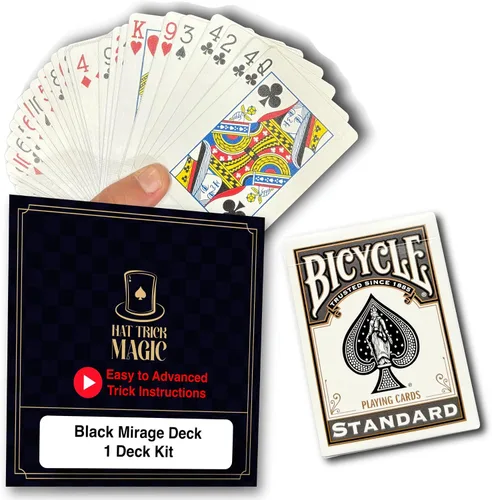 Vista 27 de Ilusiones de cartas para magos principiantes a profesionales: aparición, teletransporte, transformando milagros (Baraja Svengali azul)