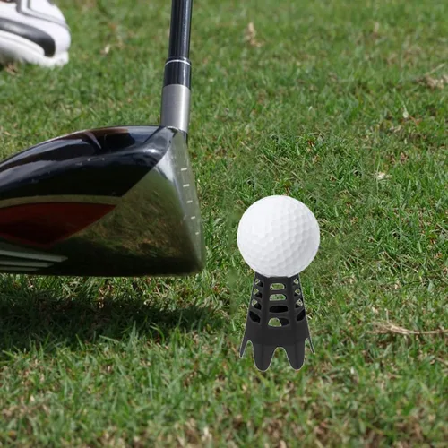 Vista 7 de Tees de golf de plástico, tees de simulador de golf para el hogar, tees de golf para exteriores e interiores, simulador de práctica y entrenamiento