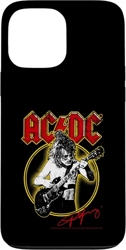 Vista 24 de AC DC Classic Rock Logo Electric Guitar Solo Energy Case for iPhone 17