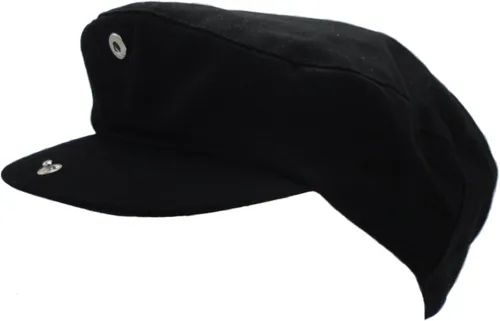 Vista 3 de Gorra plana de algodón con botón frontal para hombre Ivy Gatsby Newsboy Caza Hat