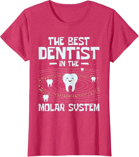 Vista 10 de El mejor dentista - Molar Teeth Dental Odontología DDS Camiseta Negro