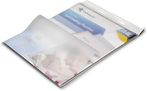 Vista 6 de Optiazure Bolsas de laminado térmico de 9 x 11.5 pulgadas, paquete de 50 hojas de 3 mil, transparentes, tamaño carta, suministros de oficina