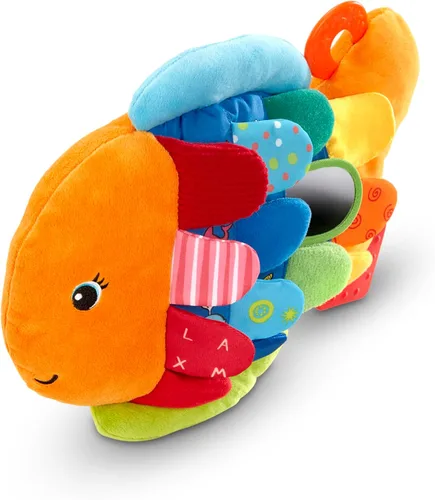 Vista 4 de Melissa & Doug Flip pescado suave juguete de bebé.