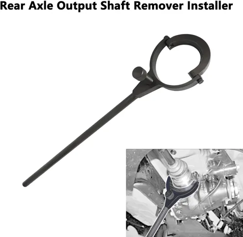Vista 4 de DPTOOL Kit de Herramienta Removedor Instalador de Eje de Salida del Eje Trasero Herramienta Extractor de Eje de Salida Diferencial Compatible
