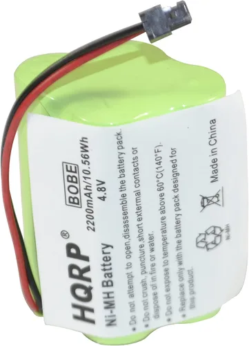 Vista 5 de HQRP Batería de 2200 mAh compatible con escáner RadioShack 20-520, PRO-90
