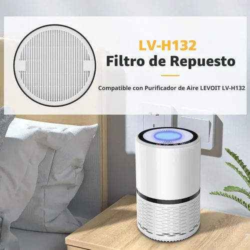 Vista 2 de Cabiclean LV-H-132 - Filtro de repuesto para purificador de aire LEVOIT LV-H-132