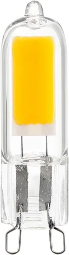 Vista 9 de Sunlite Bombilla LED G9 con base de dos pines, 2 vatios (equivalente a halógeno de 25 W), 200 lúmenes, no regulable, luz diurna de 5000 K, paquete