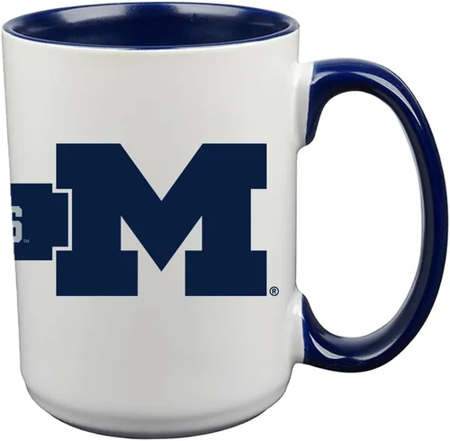 Vista 11 de The Memory Company Taza de café sublimada con licencia oficial de la NCAA de 15 onzas, Universidad de Alabama