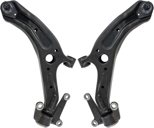 Vista 186 de Conjunto de Brazo de Control Inferior Delantero y Junta Esférica TRQ para Lado del Conductor y del Pasajero 2 Piezas Compatible con Ford Mustang GT