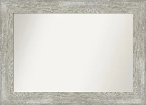 Vista 108 de Amanti Art Espejo personalizado, espejo de baño Alexandria Greywash, espejo de pared o espejo de tocador de baño sobre el fregadero