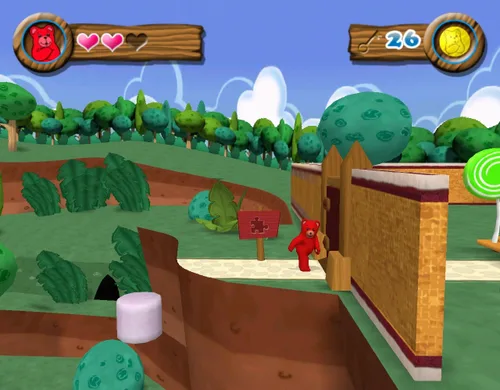 Vista 7 de Gummy Bears Magical Medallion - Nintendo Wii