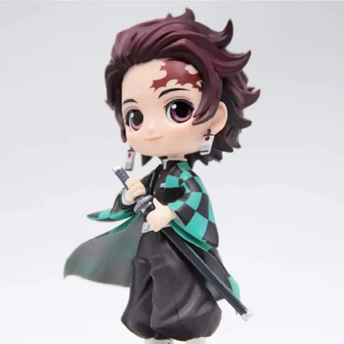Vista 3 de BanPresto Demon Slayer Tanjiro Kamado Q posket Figura ver.1